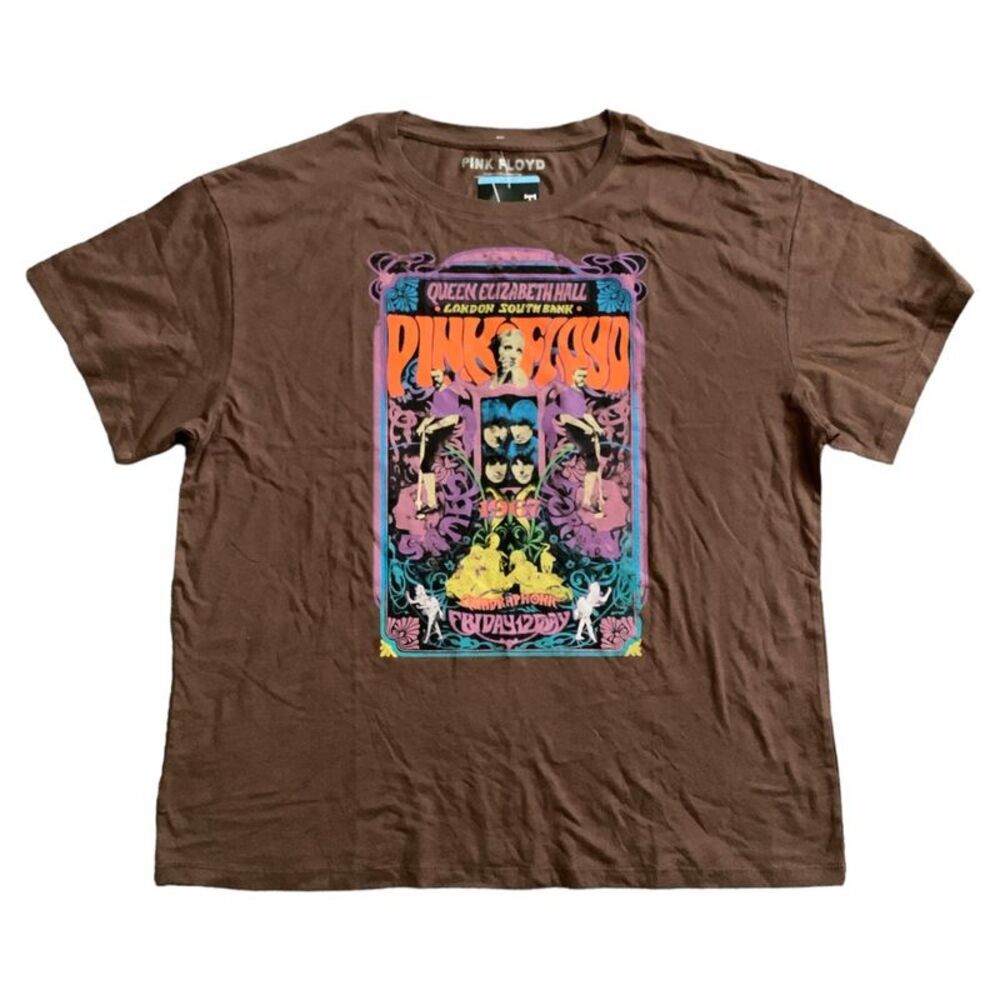 Pink Floyd Soft Crewneck Short Sleeve Band Graphic Tee SIze S (Bin 3)